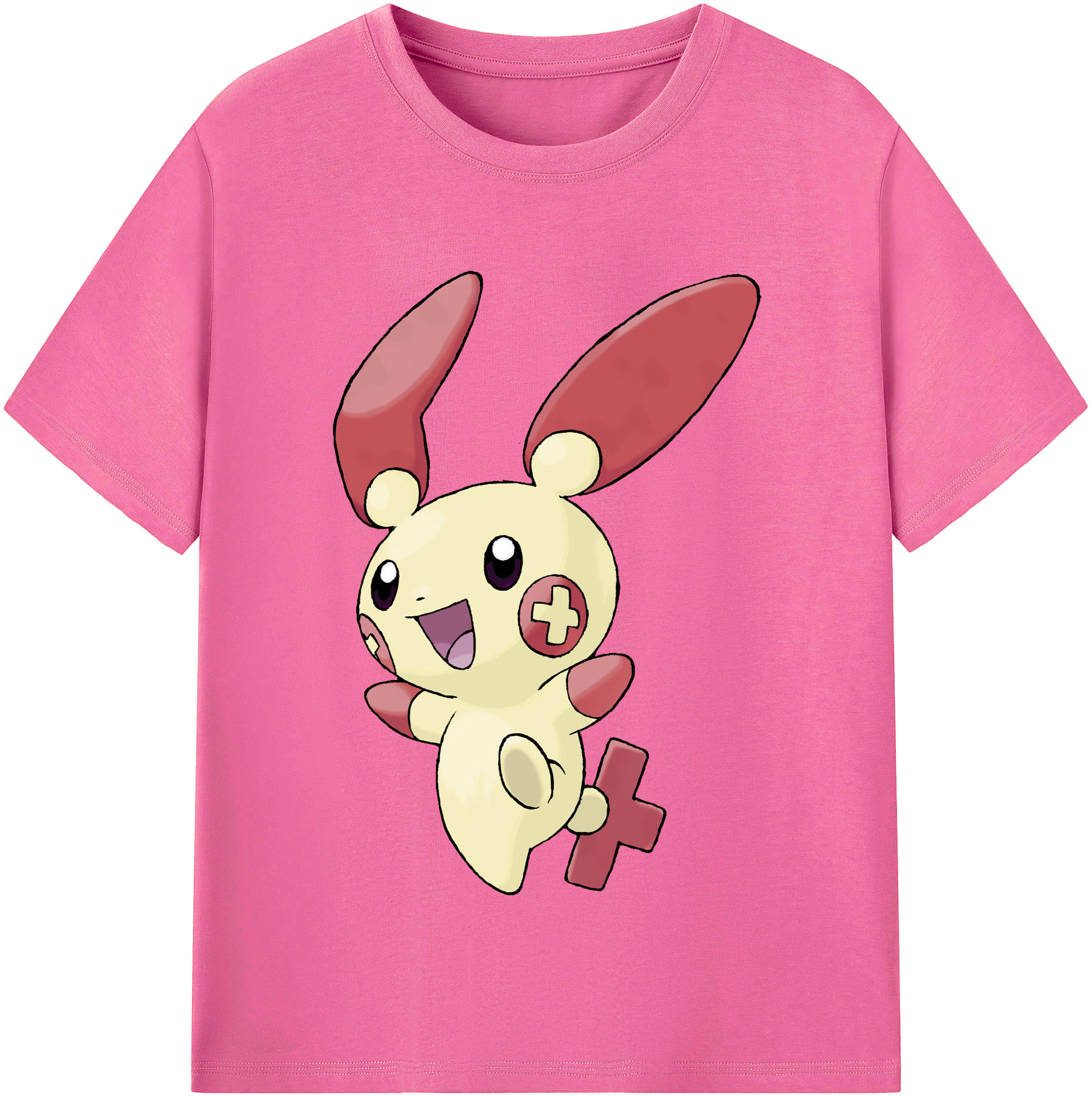 （画像用） ポケットモンスター Pokémon レディースカジュアルプリントTシャツ（綿100％）